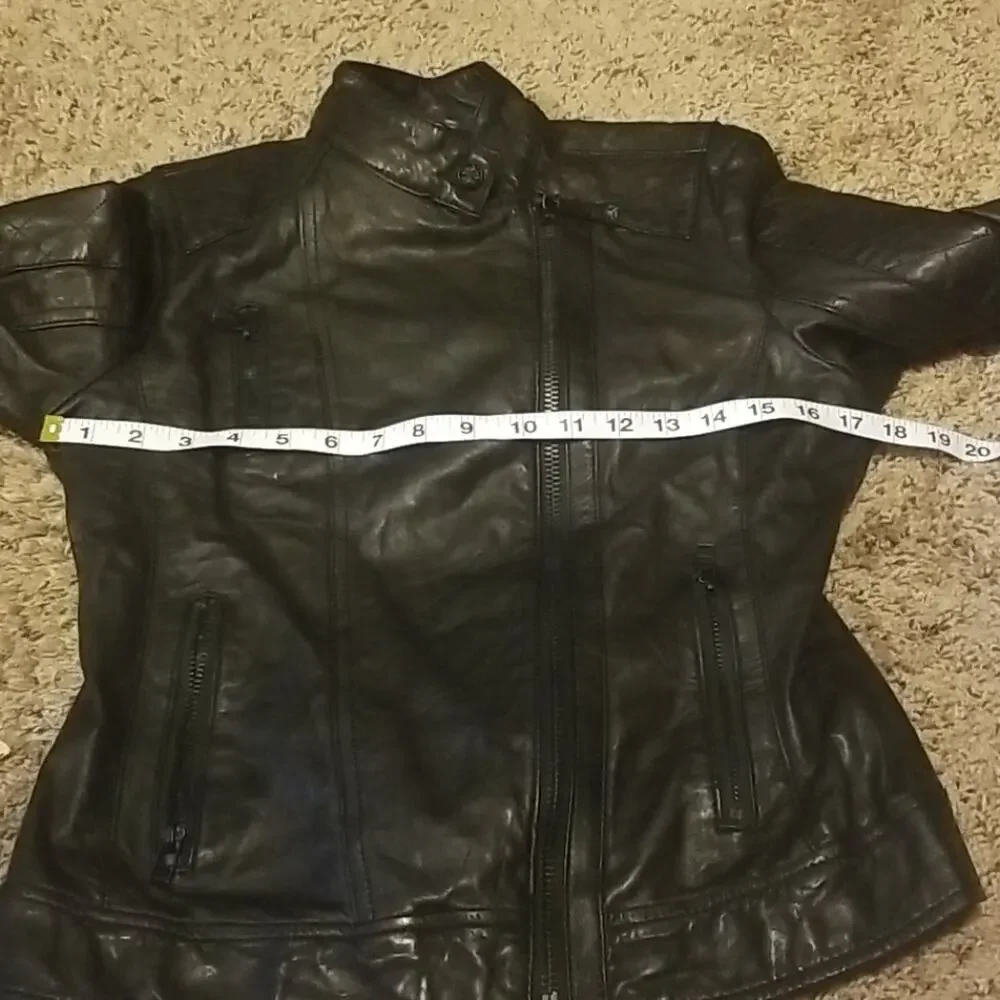 Affliction Limited Edition Black leather jacket - Picture 8 of 10